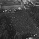 A October 22, 1983 rally at Bonn University, Germany against the deployment of Gryphon and Pershing II missiles. The protest drew 300,000 participants.